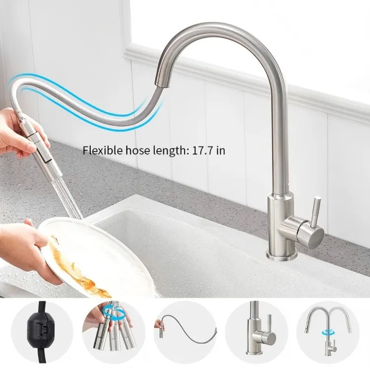 Rubinetto da cucina senza contatto